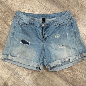 Lane Bryant denim shorts 16